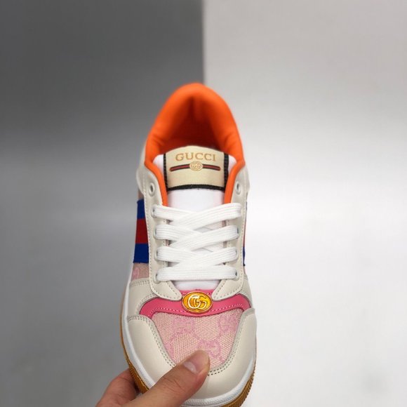 NEWGucci leather casual shoes small white shoes